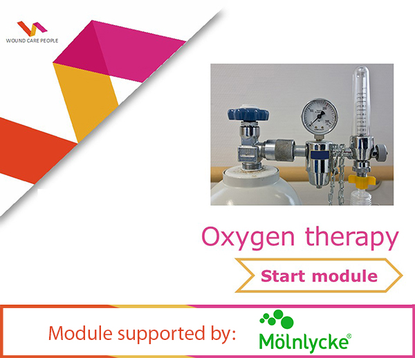 Oxygen therapy Learning Zone elearning module (wound care) Wound