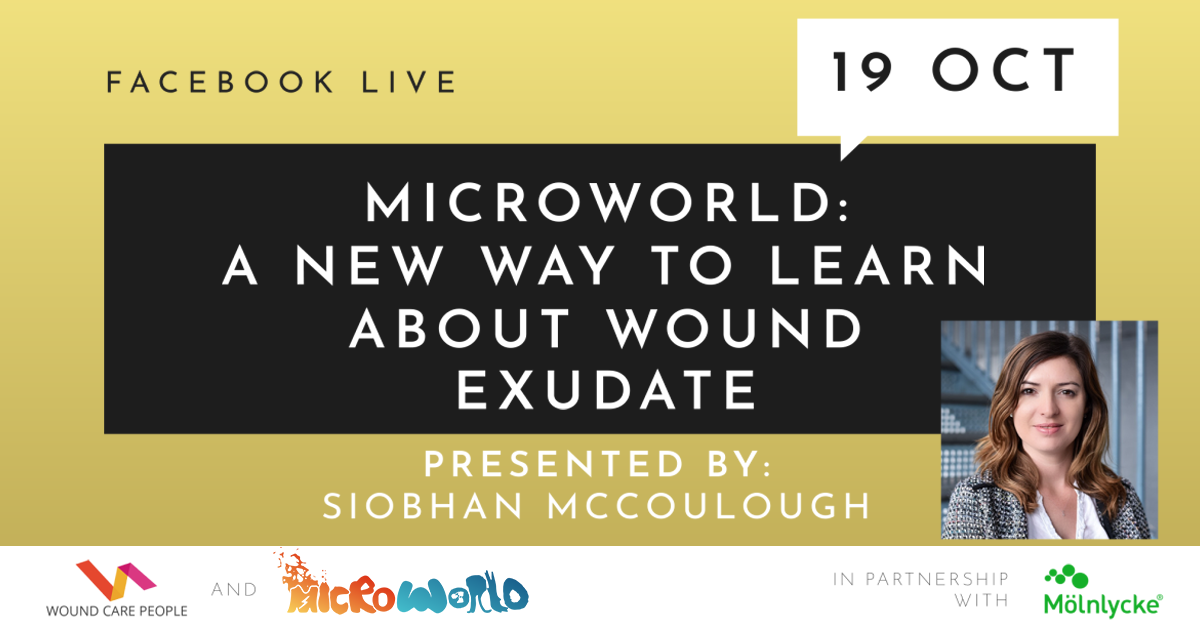 Microworld: A new way to learn about wound exudate