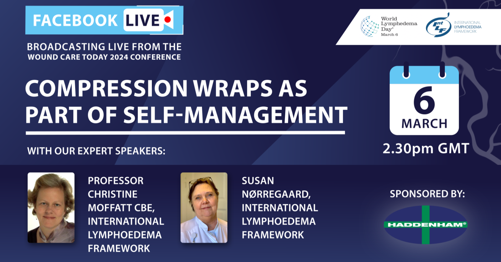 Compression wraps as part of self-management