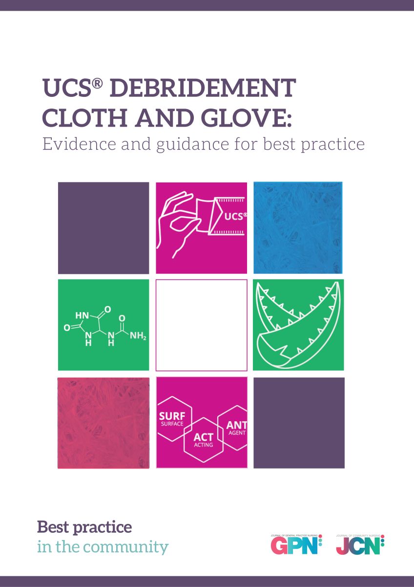 New evidence and guidance for best practice, UCS® Debridement Cloth and Glove