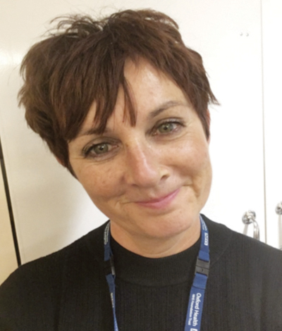 Sarah Gardner - Clinical lead, tissue viability, Oxford Health NHS Foundation Trust