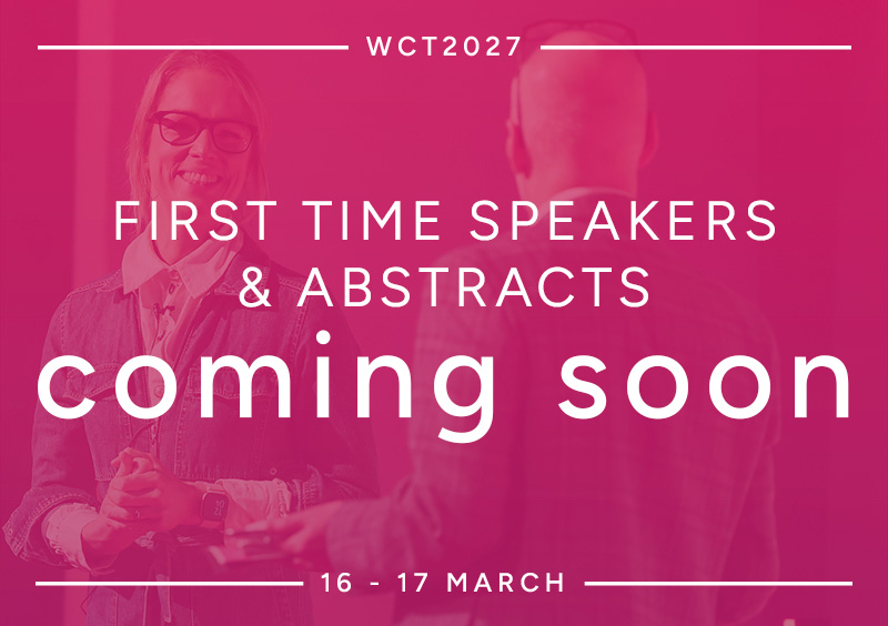 First time speakers & Abstracts